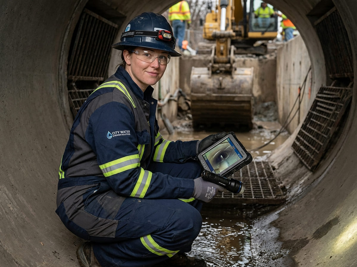 Sewer Line Inspection & Replacement in Humble